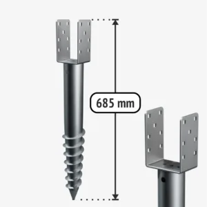 Sraigtiniai poliai U685