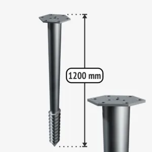 Sraigtiniai poliai M1200 68