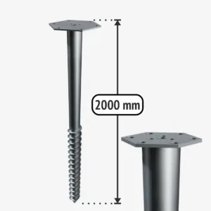 Sraigtiniai poliai M2000