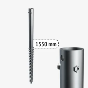 Sraigtiniai poliai G1550 76