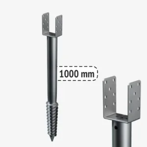 Sraigtiniai poliai U1000