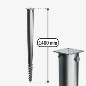 Sraigtiniai poliai G1400