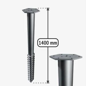 Sraigtiniai poliai m1400 isukami poliai