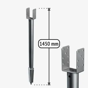 Sraigtiniai poliai U1450